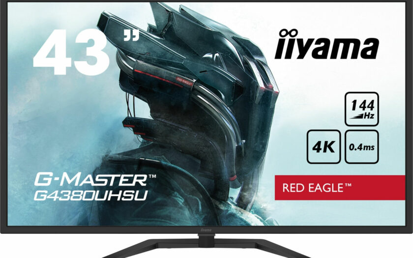 iiyama G-Master Red Eagle 4380UHSU-B1: 43-Zoll Gaming-Monitor mit 4K