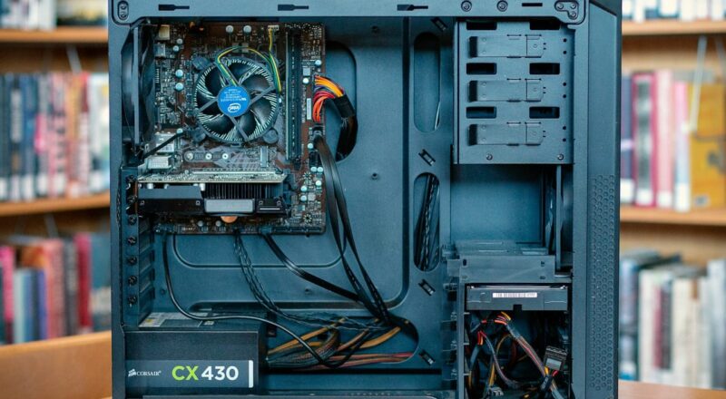 Corsair PC-Netzteil eingebaut